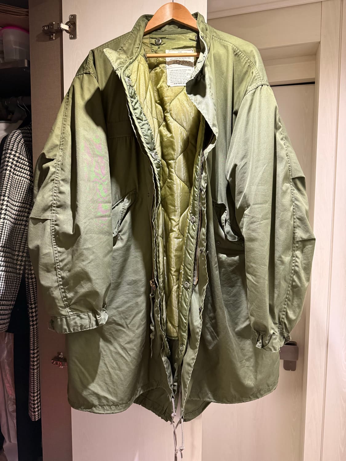 [M/A급] M65 오리지널 피쉬테일 개파카 상품이미지1