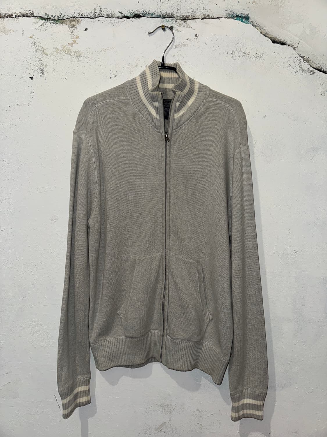 폴로 니트 집업 상품이미지1