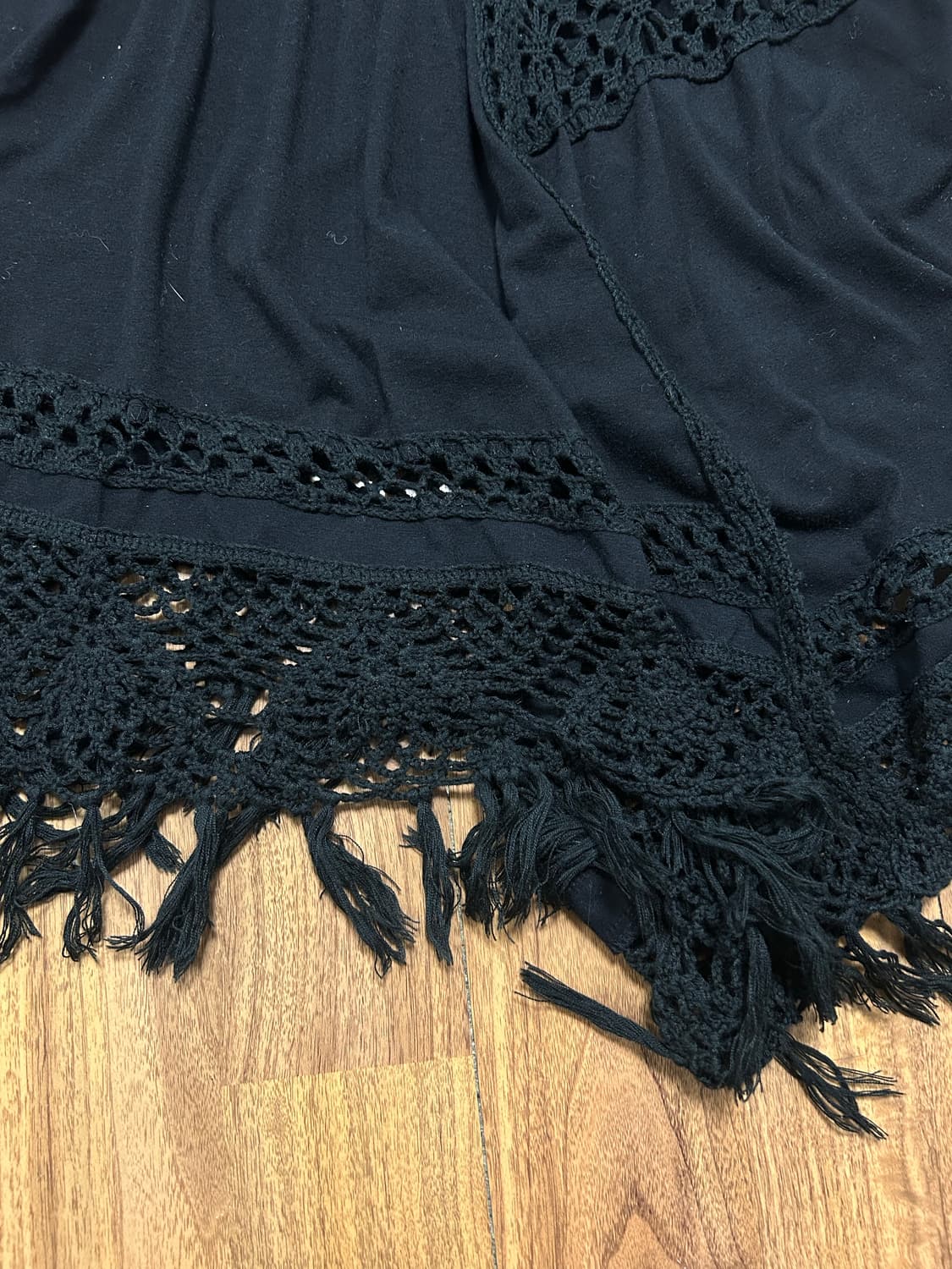 빈티지 프린지 후드 가디건 상품이미지3