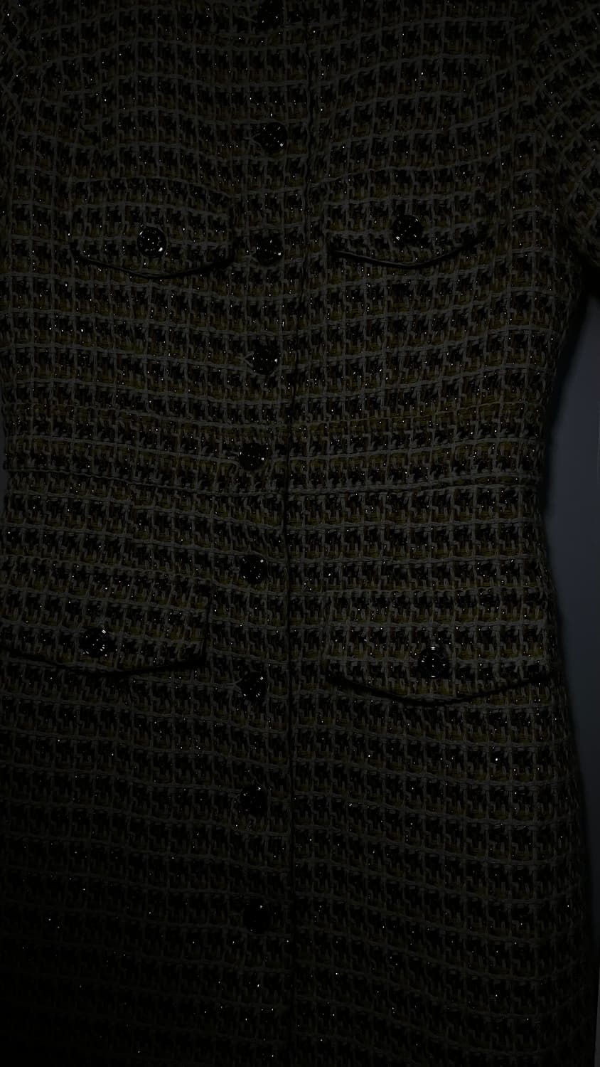 마쥬 maje 옐로우 트위드 원피스 상품이미지4