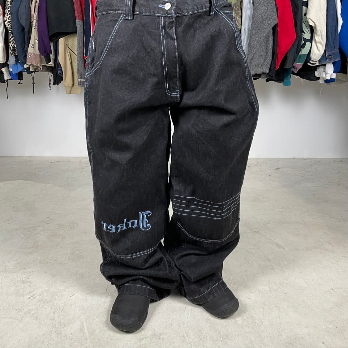 Joker 77 조거 더블세븐 힙랍 올드스쿨 데님 팬츠 상품이미지2