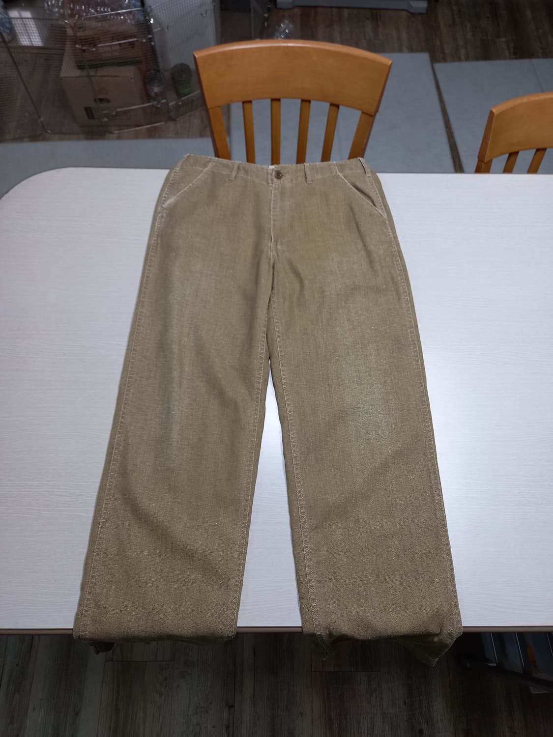 32 POLO RALPH LAUREN 린넨55% 치노 진노랑 32-247 상품이미지1