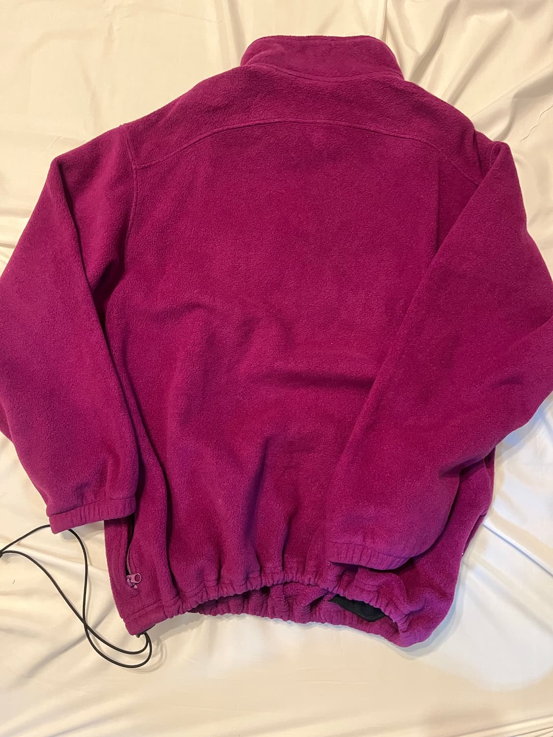 [L]빈티지 L.L.Bean 플리스 하프집업 마젠타 상품이미지7