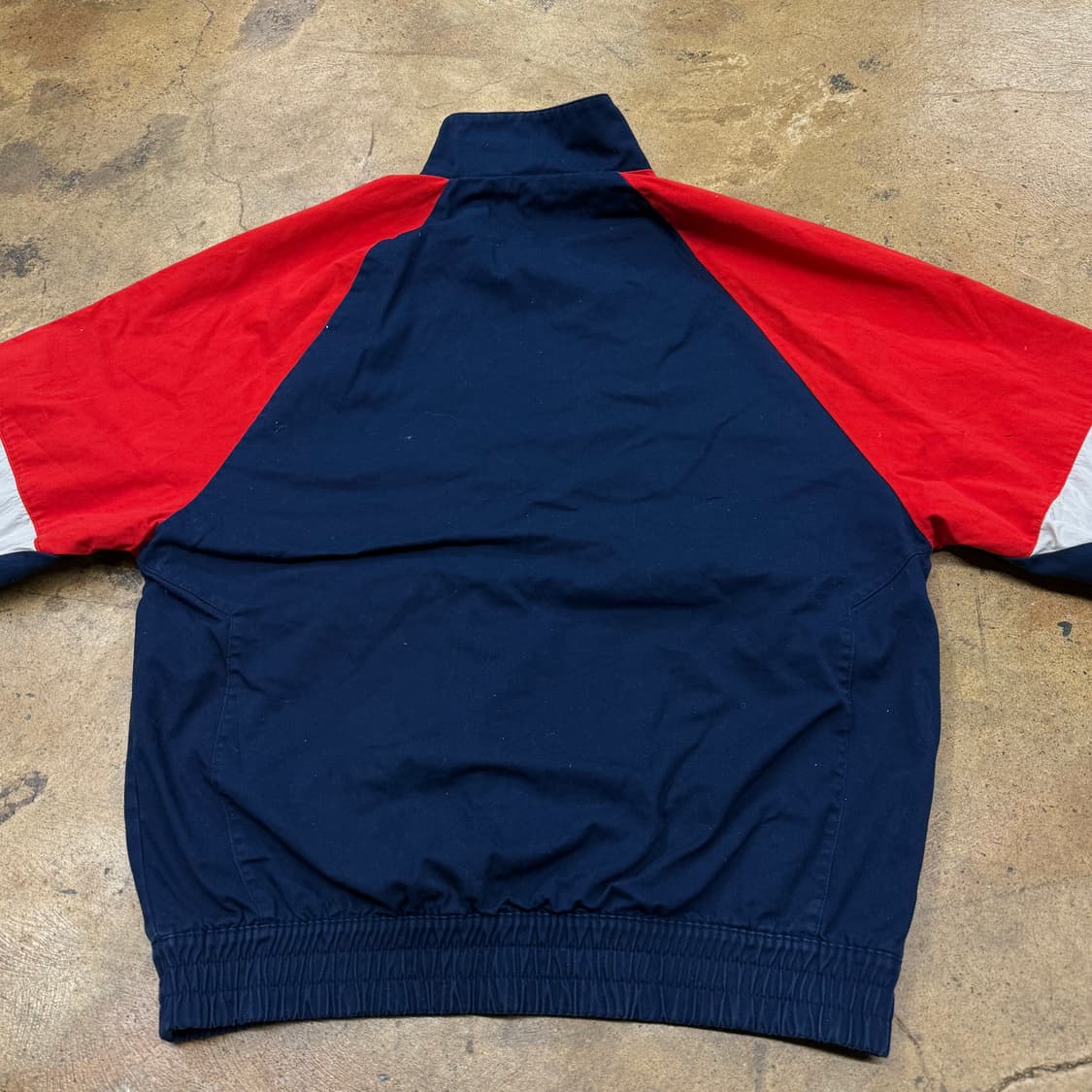 아디다스 네이비 레드 아스날 축구 웜업 바람막이  상품이미지4