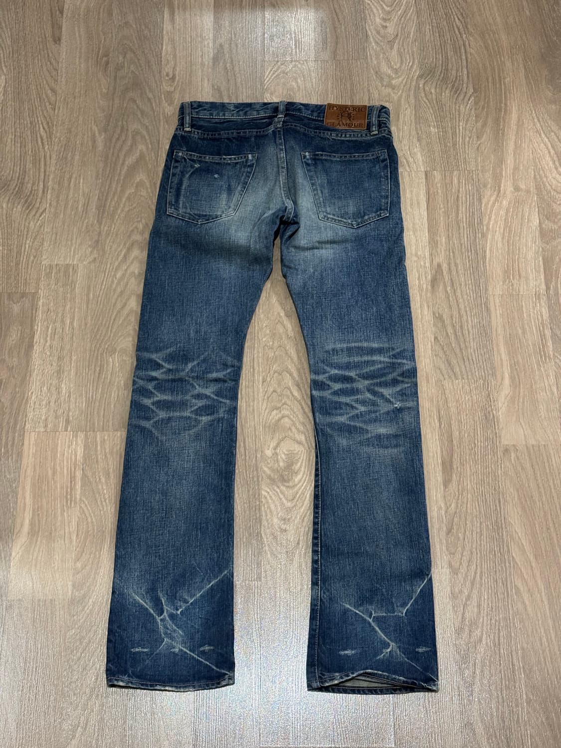 히스테릭글래머 스터드 워싱 데님 킨키진 상품이미지2