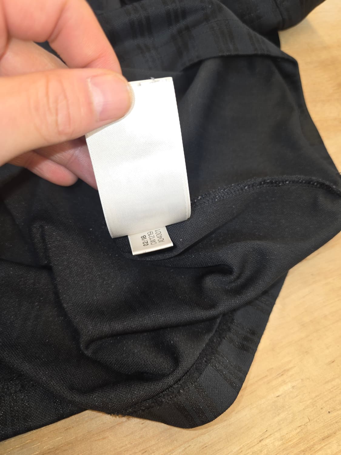 아디다스 풋볼 저지 블랙 4XL 상품이미지5