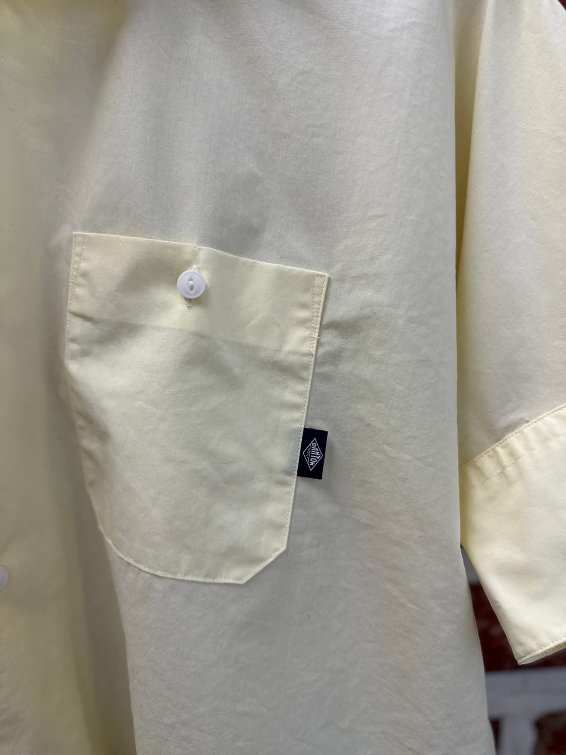 (36)단톤 23SS 숏슬리브 셔츠 레몬 상품이미지6