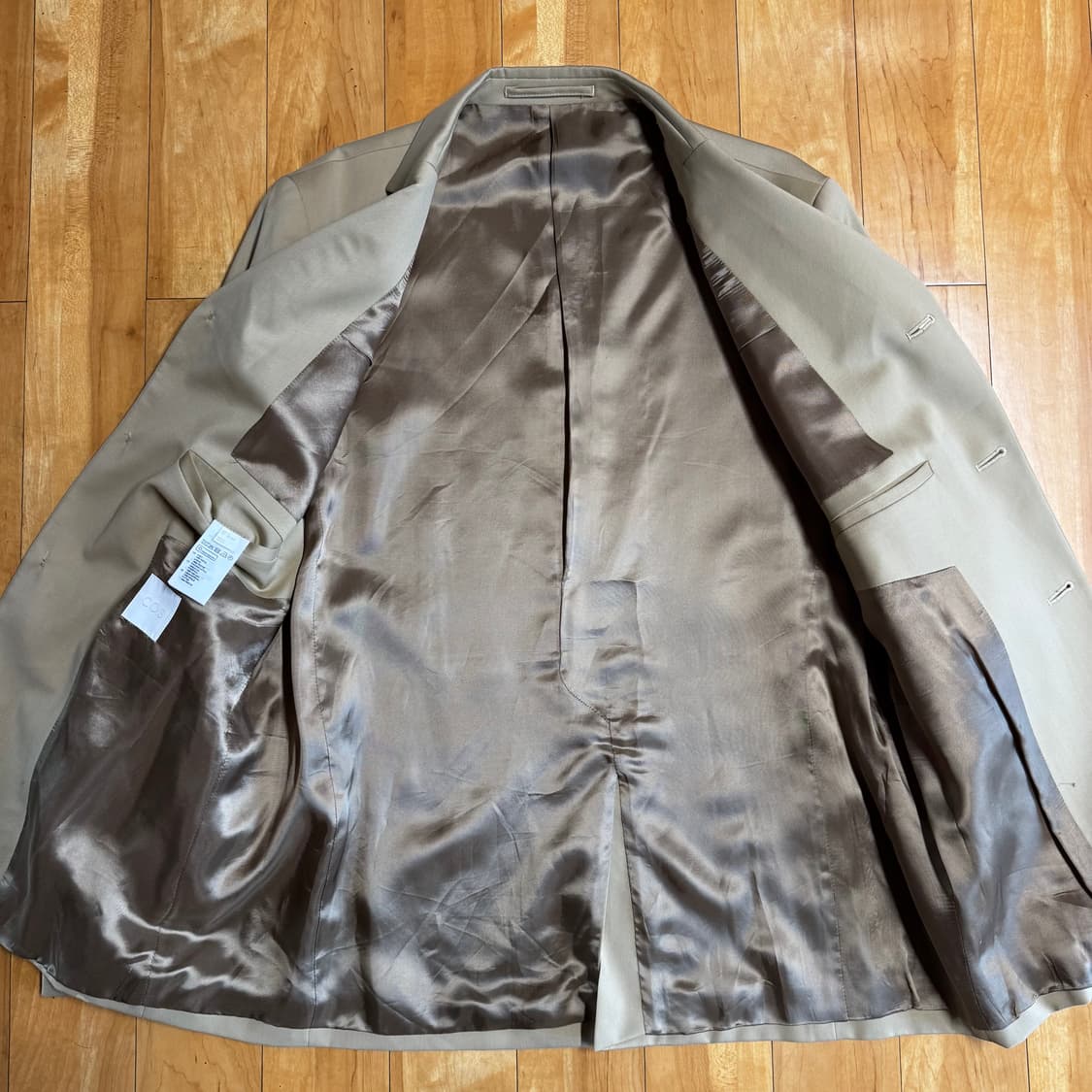 코스 COS 3버튼 울 블레이저 베이지 52 상품이미지3