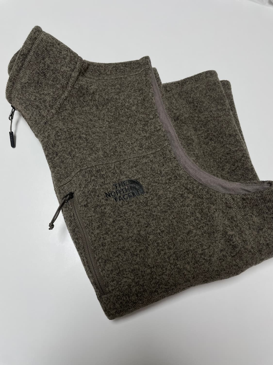 The north face 노스페이스 오트밀 조끼 L 상품이미지6