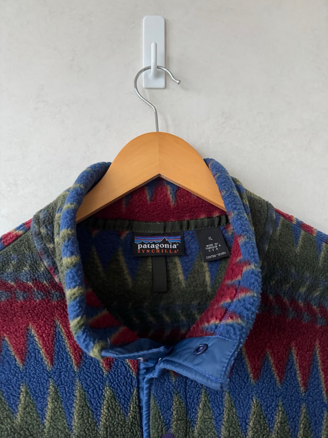 1996 파타고니아 Minnehaha Flame 스냅 플리스 상품이미지6