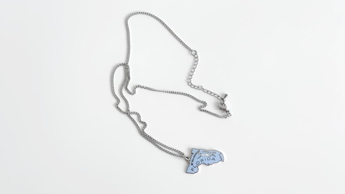 플로리다 트래블 써지컬스틸 목걸이 상품이미지10