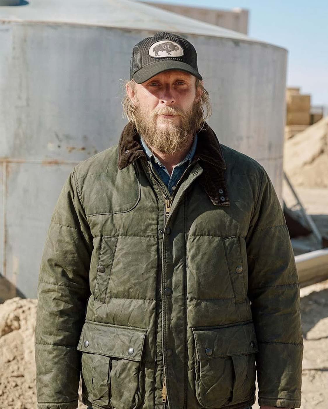 폴로 랄프로렌 코듀로이 왁스드 모호크 필드 헌팅 다운자켓 상품이미지5