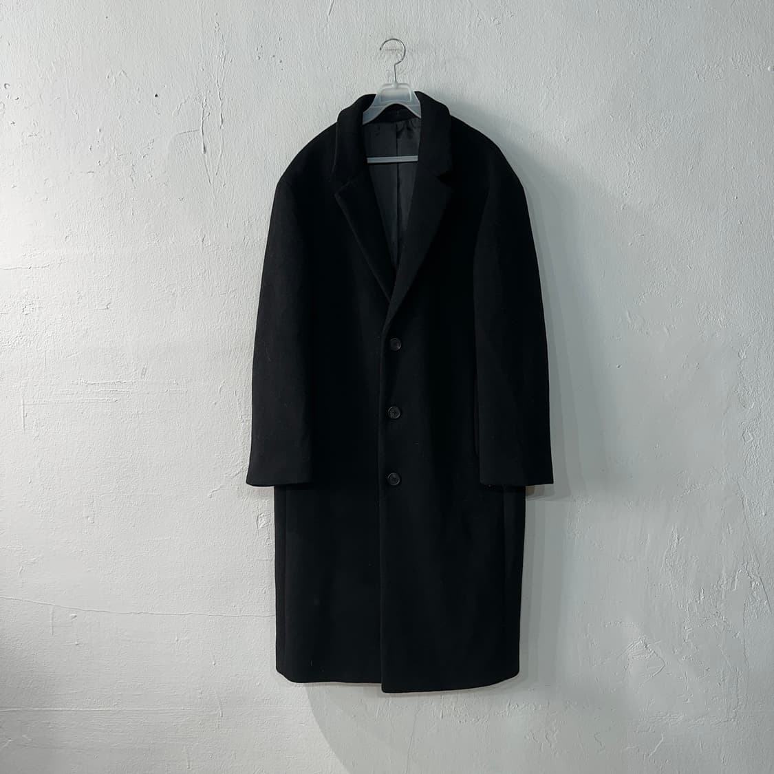 무신사스탠다드 캐시미어블렌디드 오버핏 싱글코트 L 상품이미지1