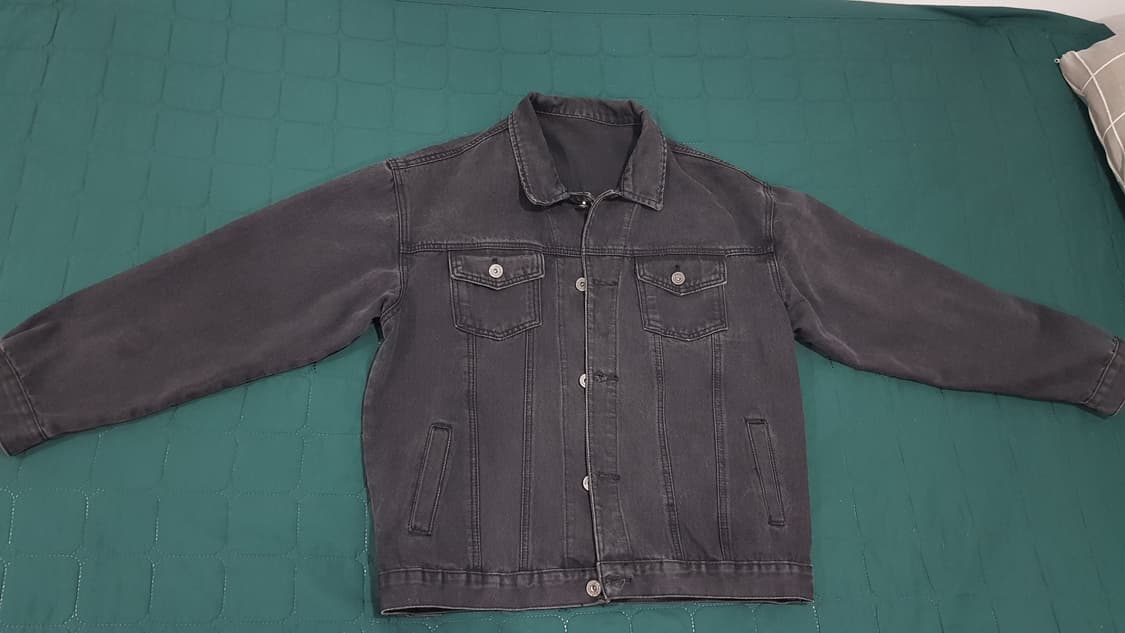 [옷장정리] 블랙 데님 자켓 청자켓 상품이미지2