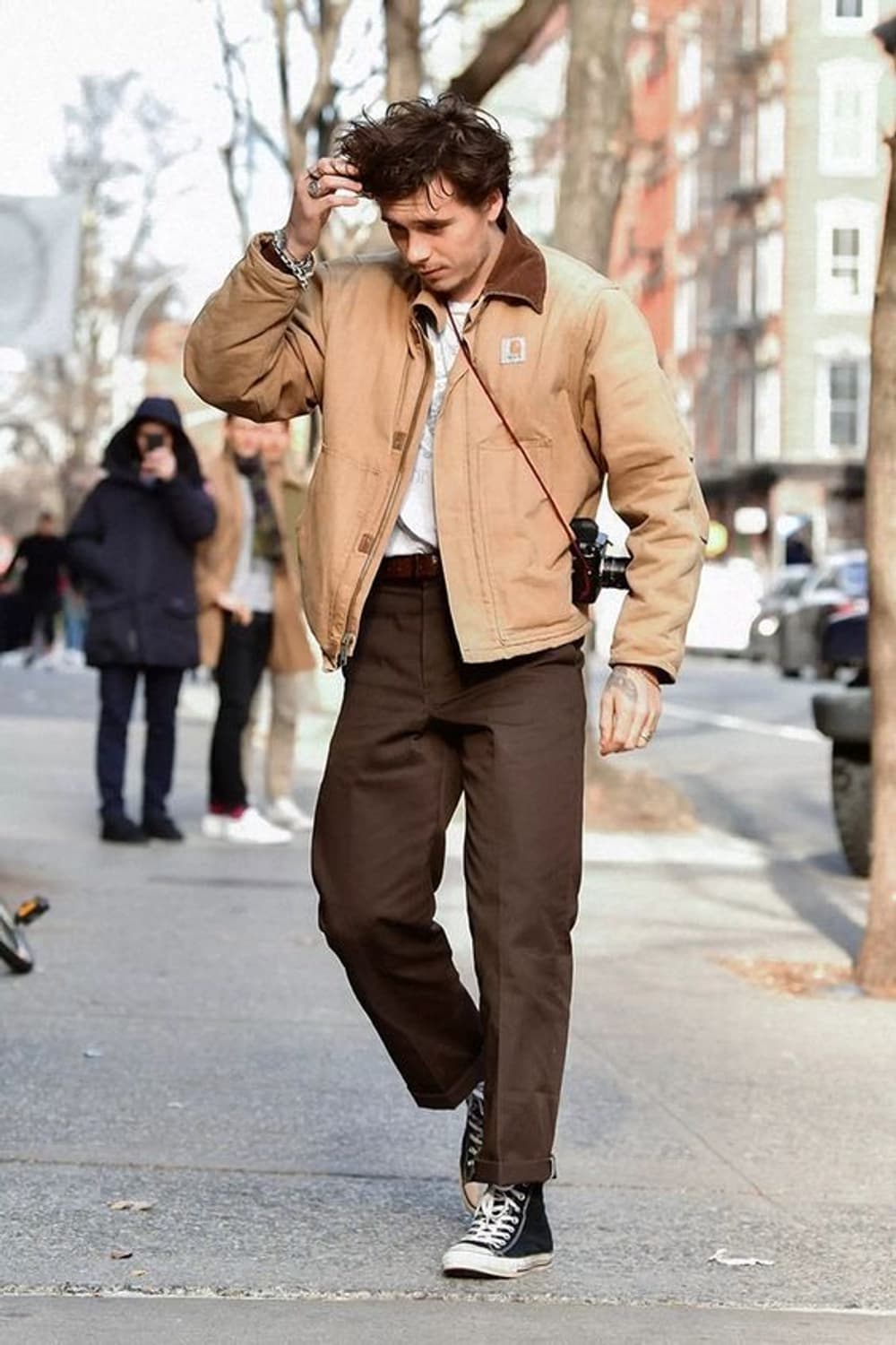 슈프림 디키즈 874 스트라이프 팬츠 상품이미지3