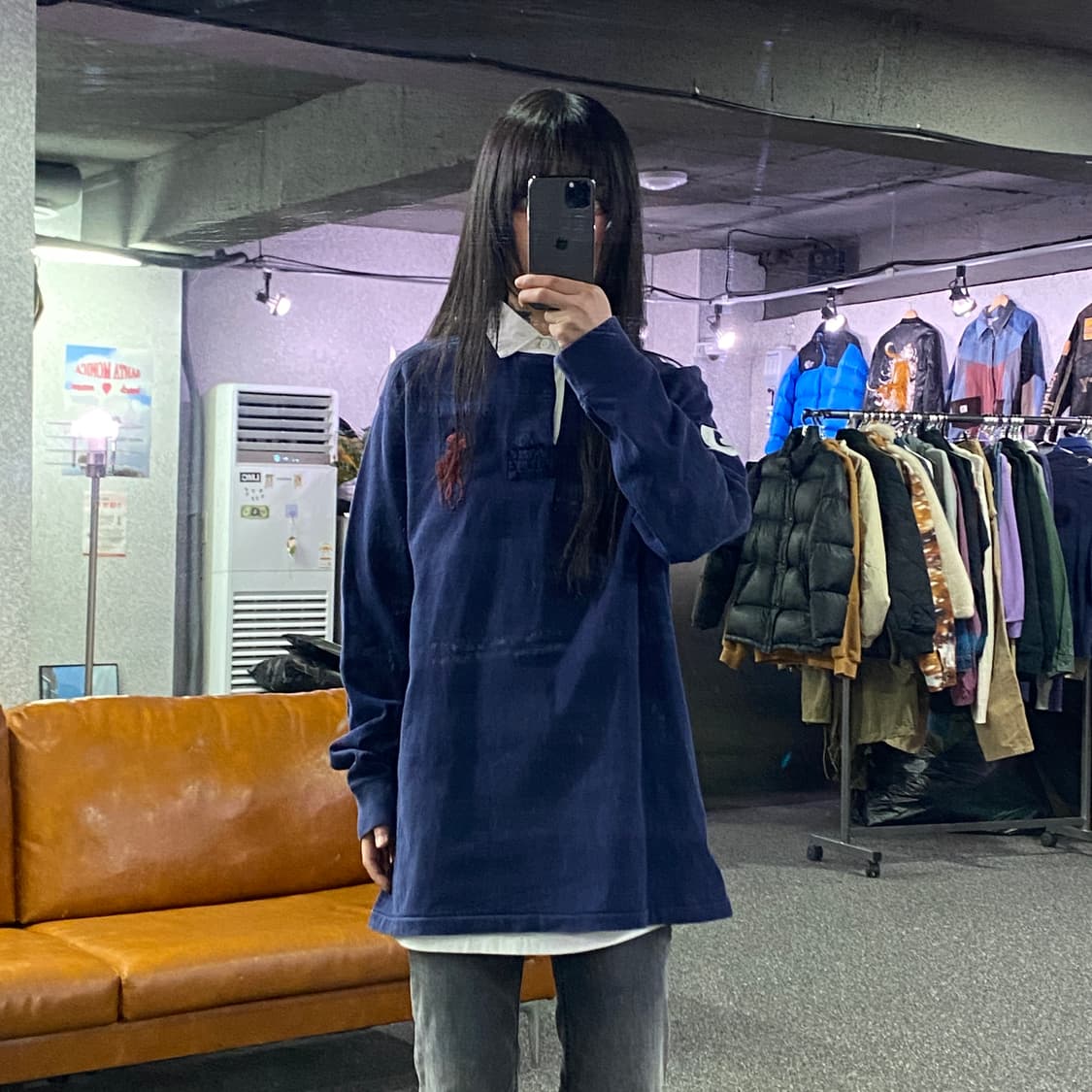 폴로랄프로렌 빅포니 럭비티셔츠 B3992 상품이미지1