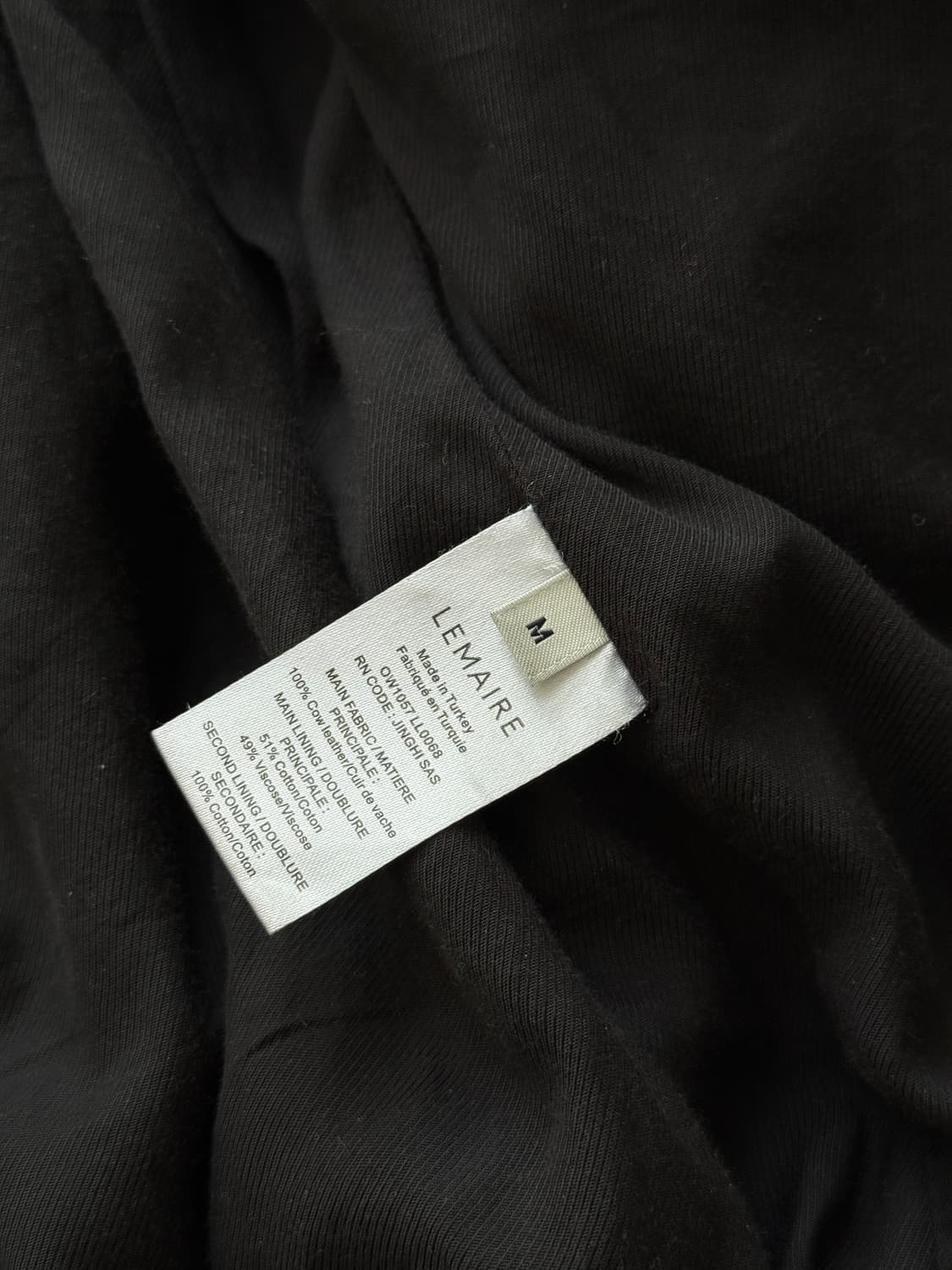 르메르 24시즌 레더 블루종 자켓  상품이미지5