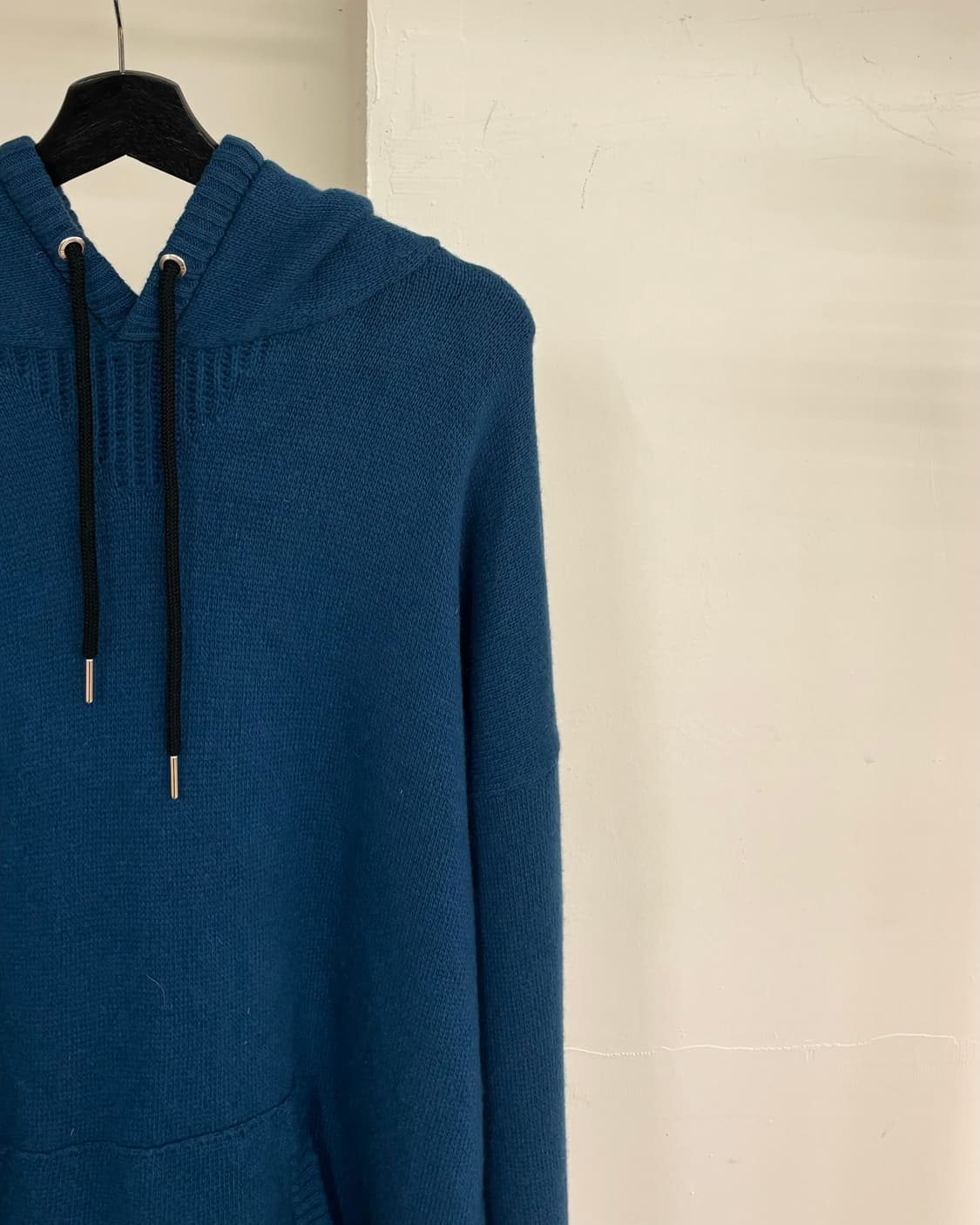 디젤 블루 니트 오버사이즈 후디 상품이미지4