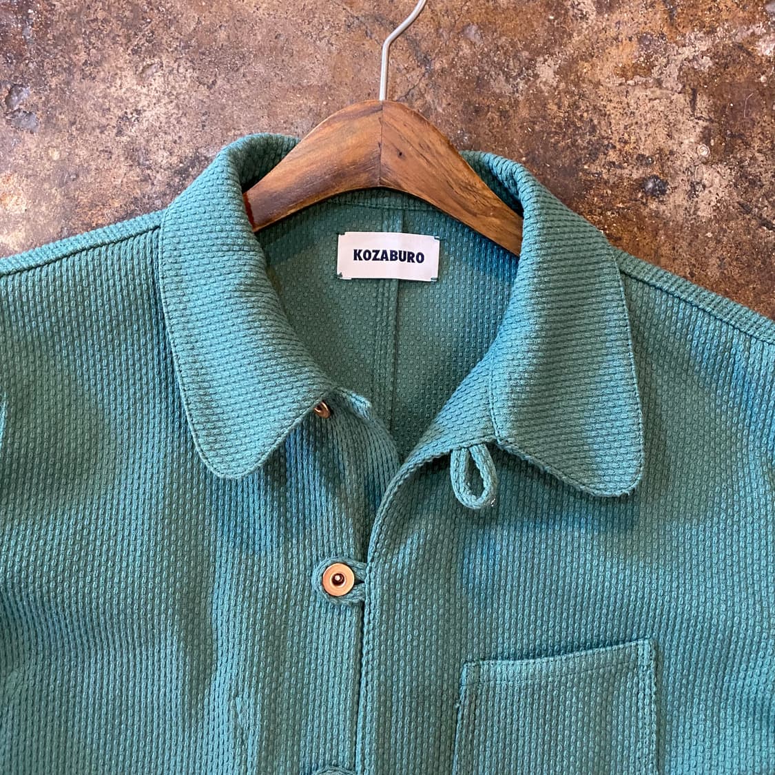 (2) KOZABURO 코자부로 사시코 롱 자켓 상품이미지4