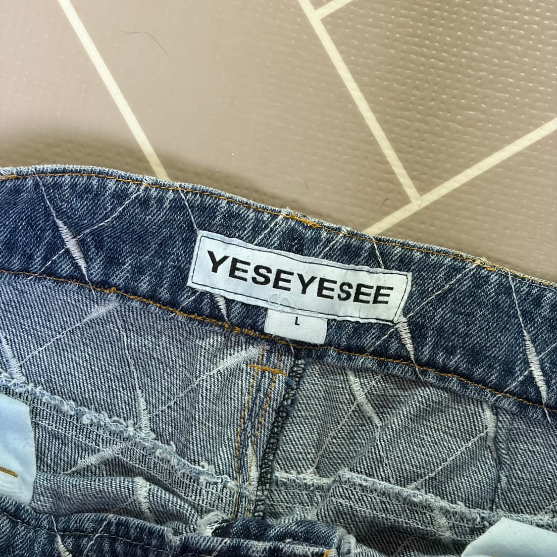 예스아이씨 스테이크 팬츠 L 상품이미지4