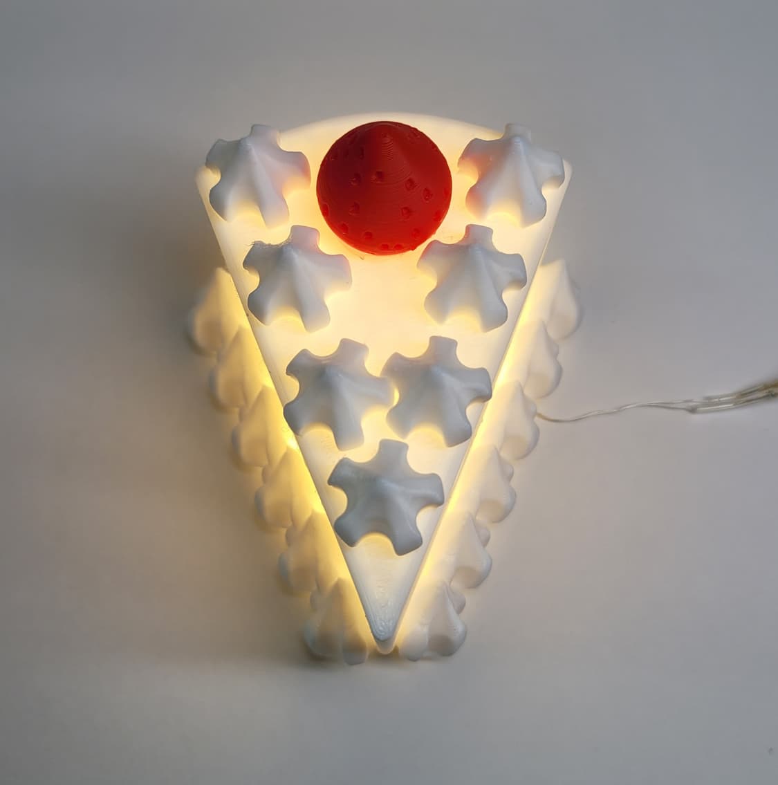 딸기 케이크 3d 램프 led 무드등 조명 y2k 갸루 상품이미지5