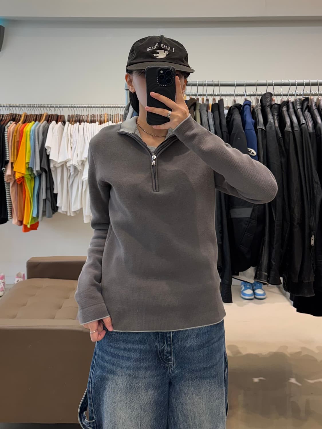 프라다 스포츠 하프 집업 상품이미지6