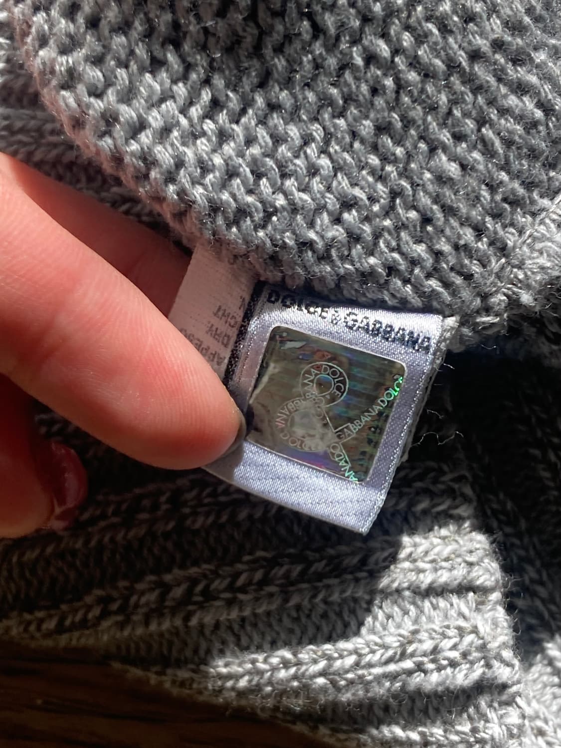 돌체앤가바나 터틀넥 민소매 나시 베스트 니트 상품이미지8