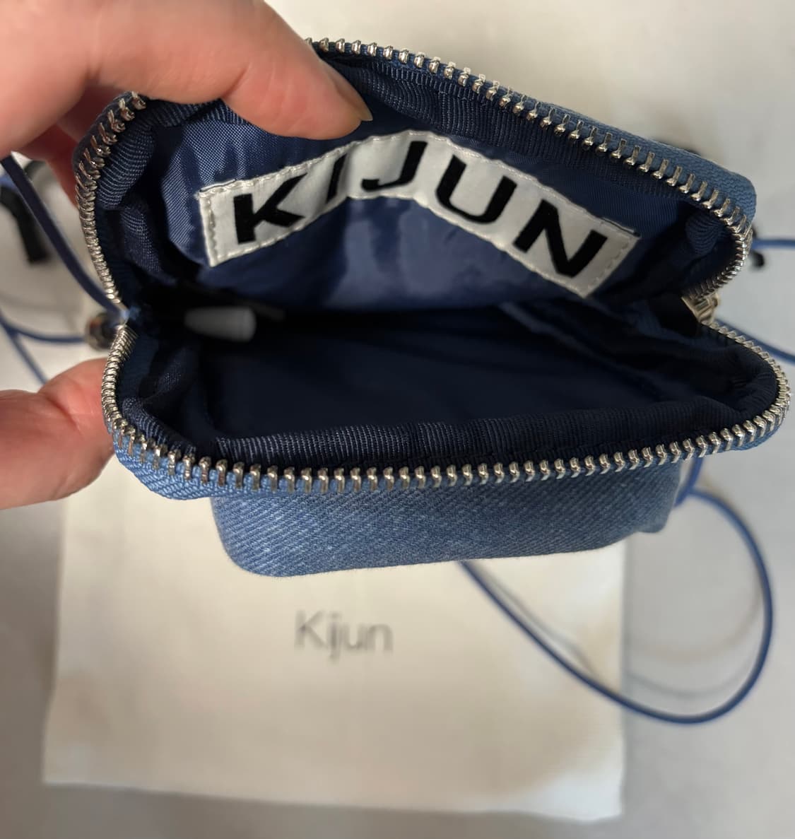 기준 데님 미니 백 상품이미지4