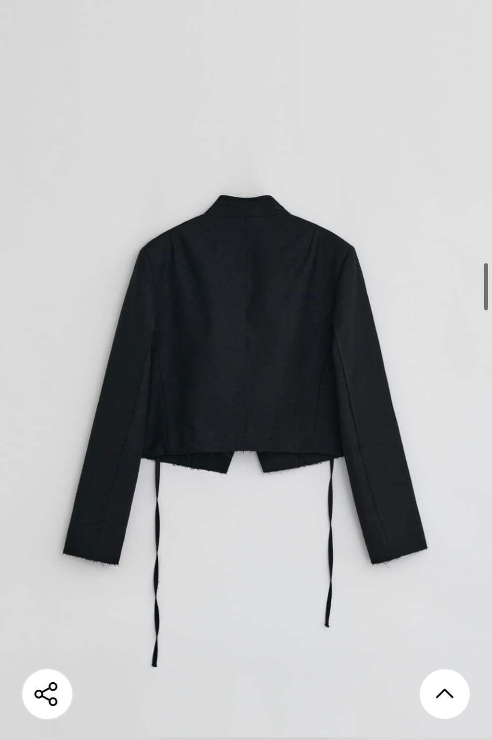 다이애그널 DIAGONAL STRAP JACKET (black) 상품이미지6