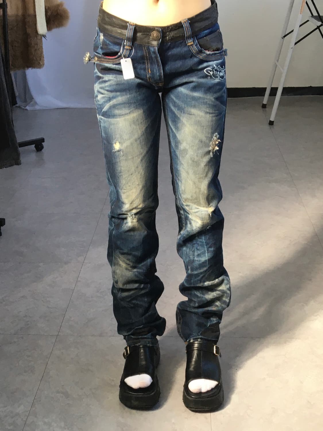 Ed hardy x red pepper patch point denim  상품이미지10