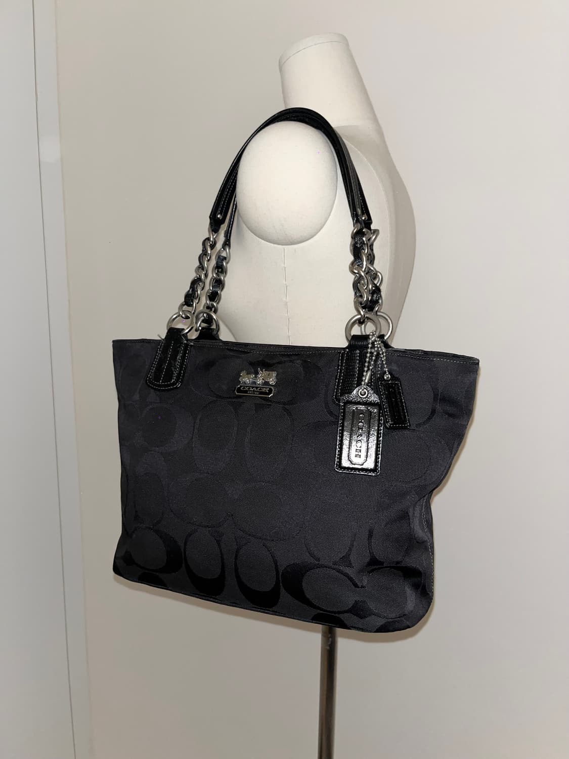 📦Coach allblack shoulder bag 상품이미지2