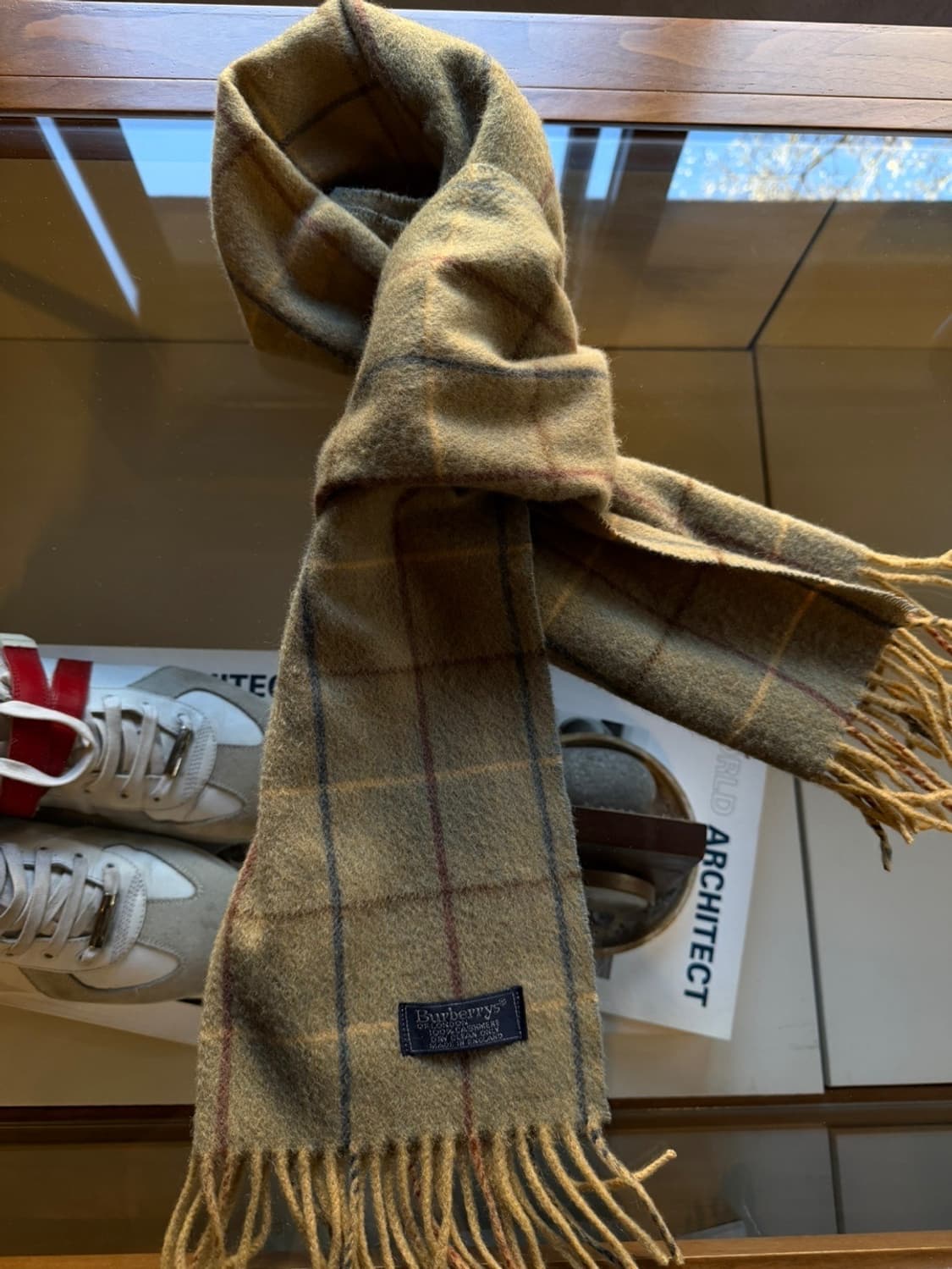 버버리 캐시미어 머플러 상품이미지1