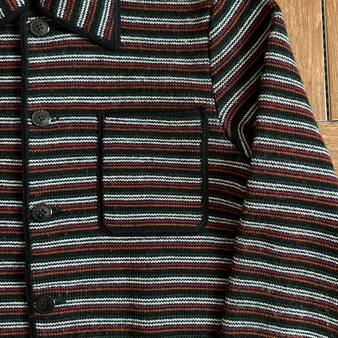 90’s Sun for men tokyo wool knit blouson 상품이미지5