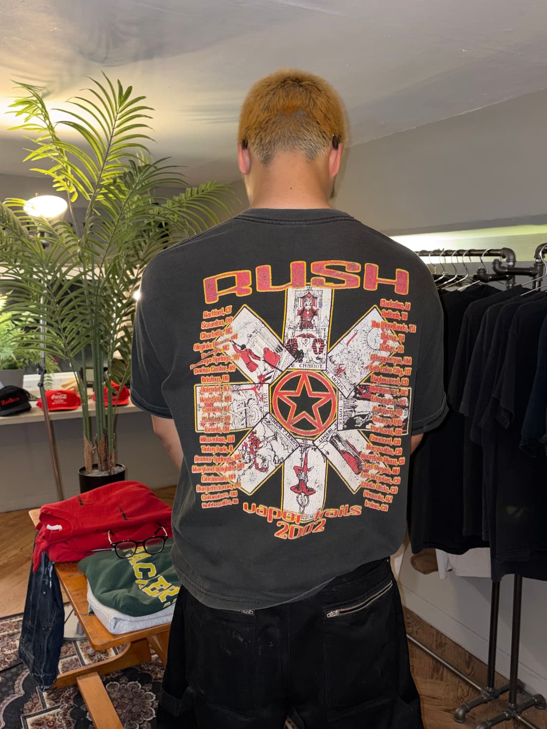 00‘s Rush Vapor Trails tour hard faded T 상품이미지1
