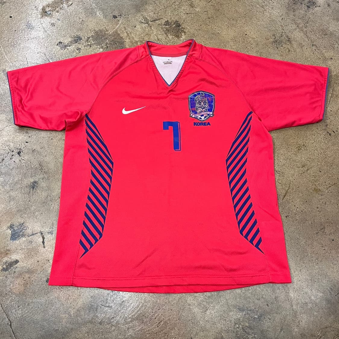 [정품/L] 나이키 대한민국 축구 국가대표팀 유니폼 7번 박지성 b16 상품이미지2