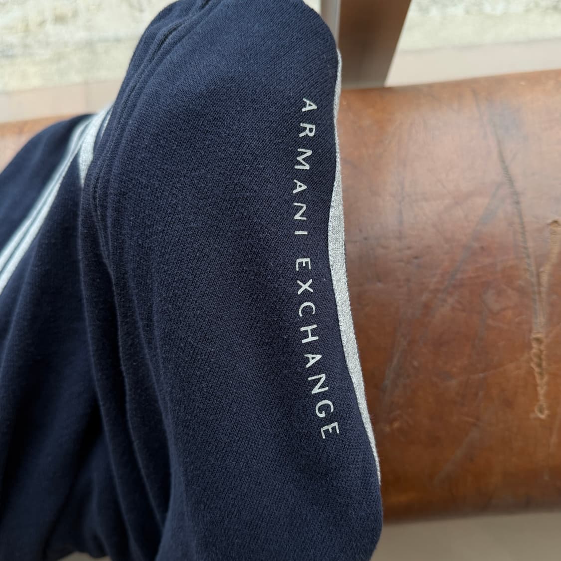 아르마니 익스체인지 니트 집업 상품이미지2