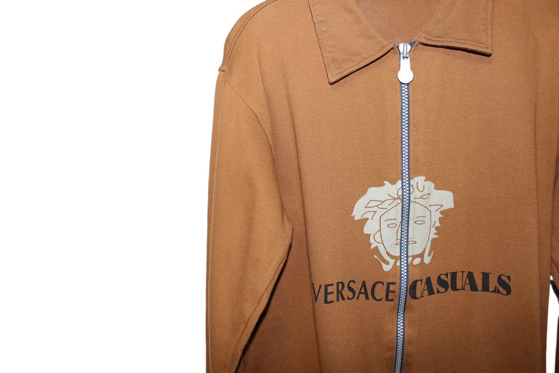 1990s 베르사체 메두사 집업 블루종 상품이미지3