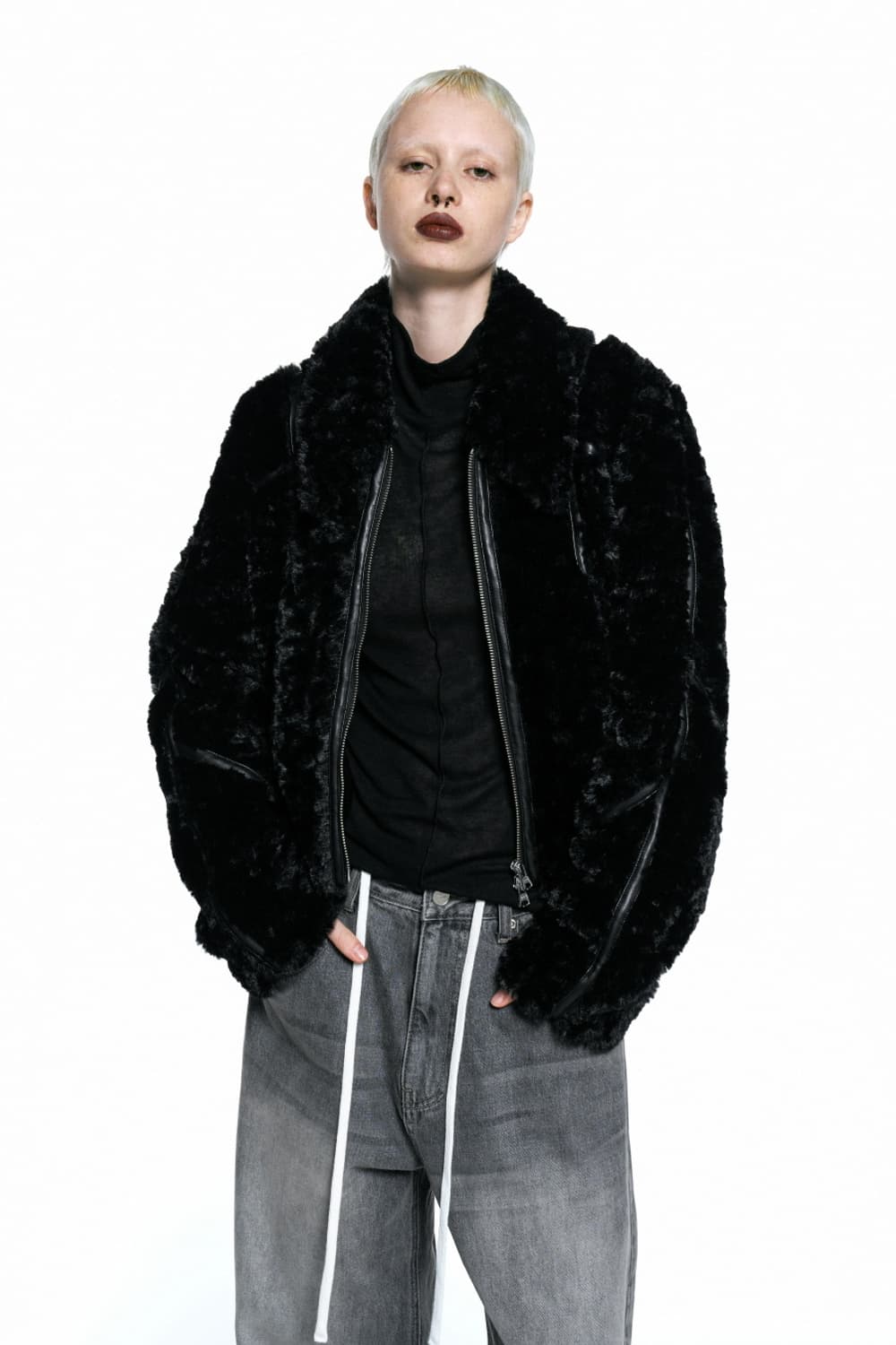 인사일런스 우먼 에코 퍼 점퍼 상품이미지4