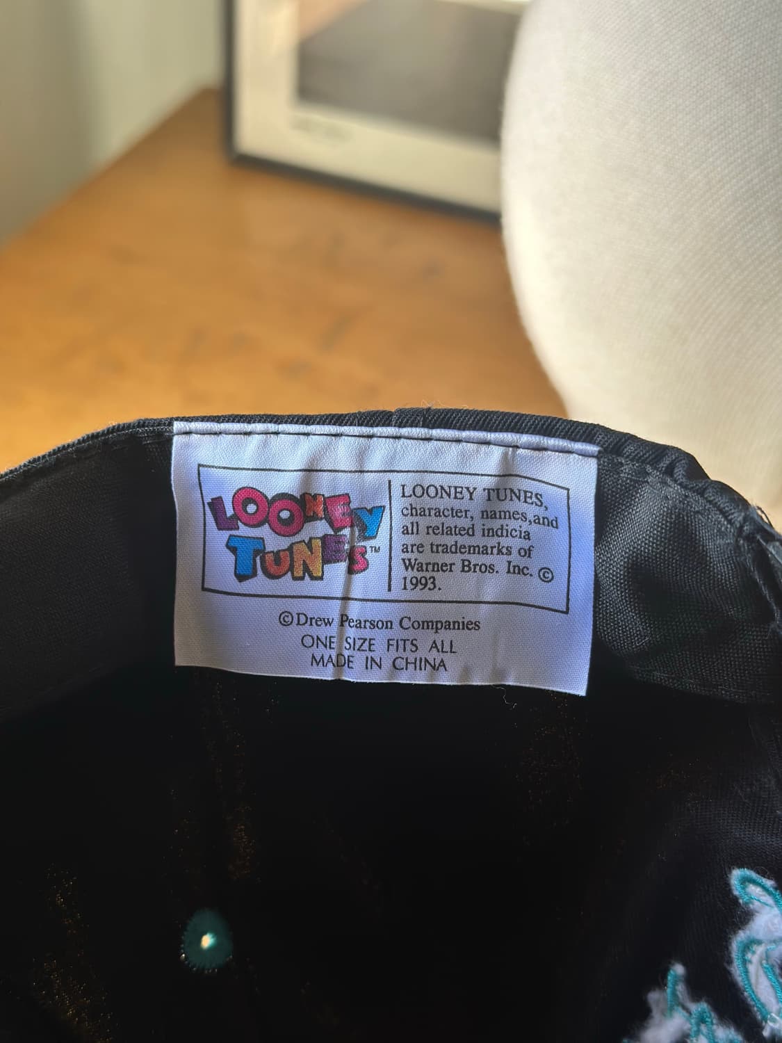 Deadstock) 90s Looney Tunes 루니툰스 빈티지 모자 상품이미지5