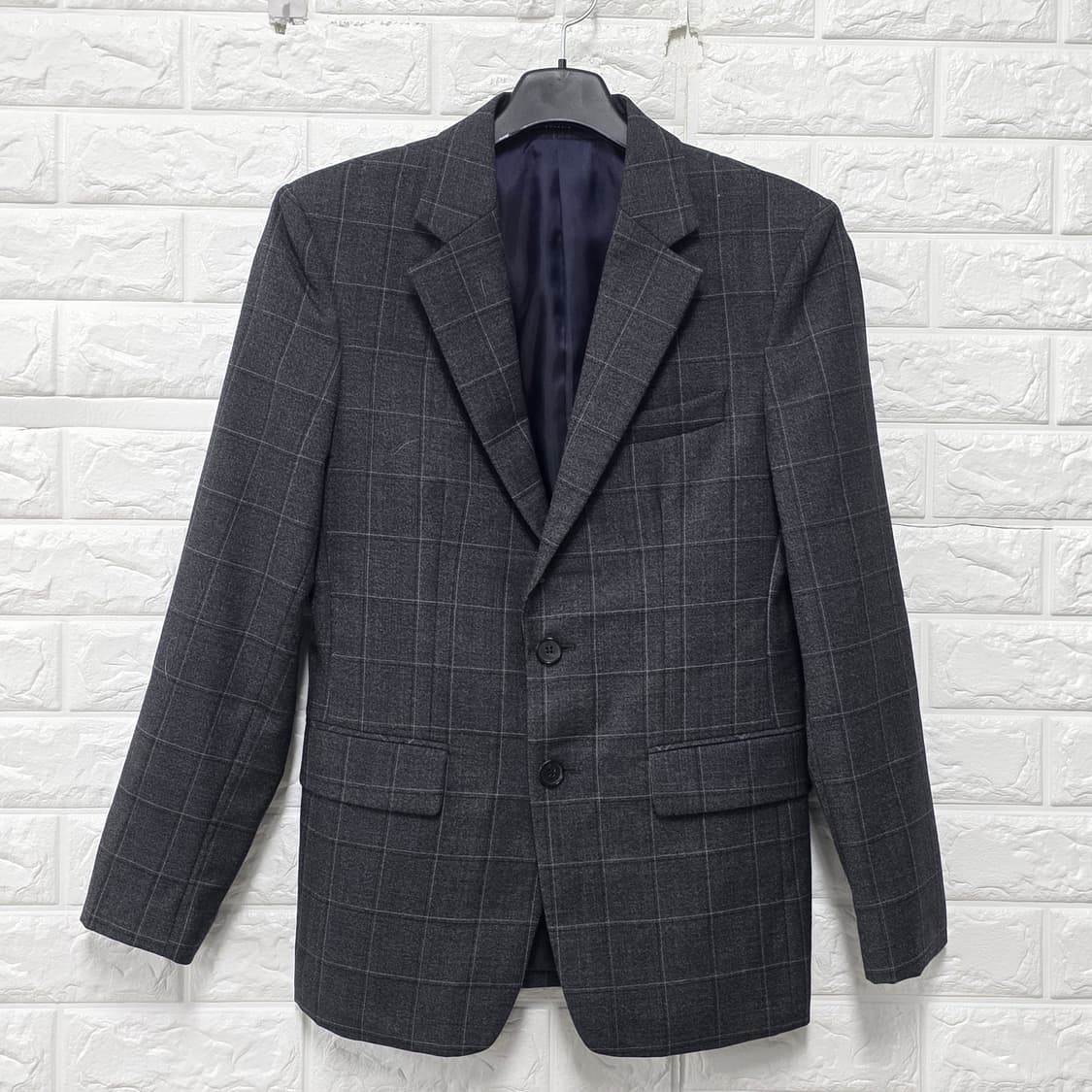 송지오 체크 블레이저 자켓 M 상품이미지1