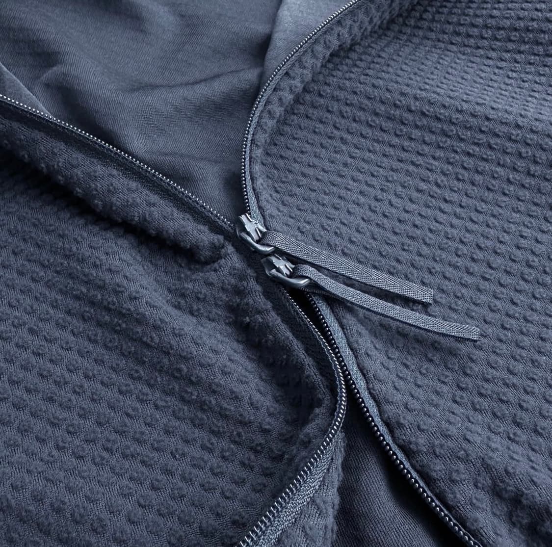 포스트아카이브팩션 플리스 후디 차콜 L 상품이미지3