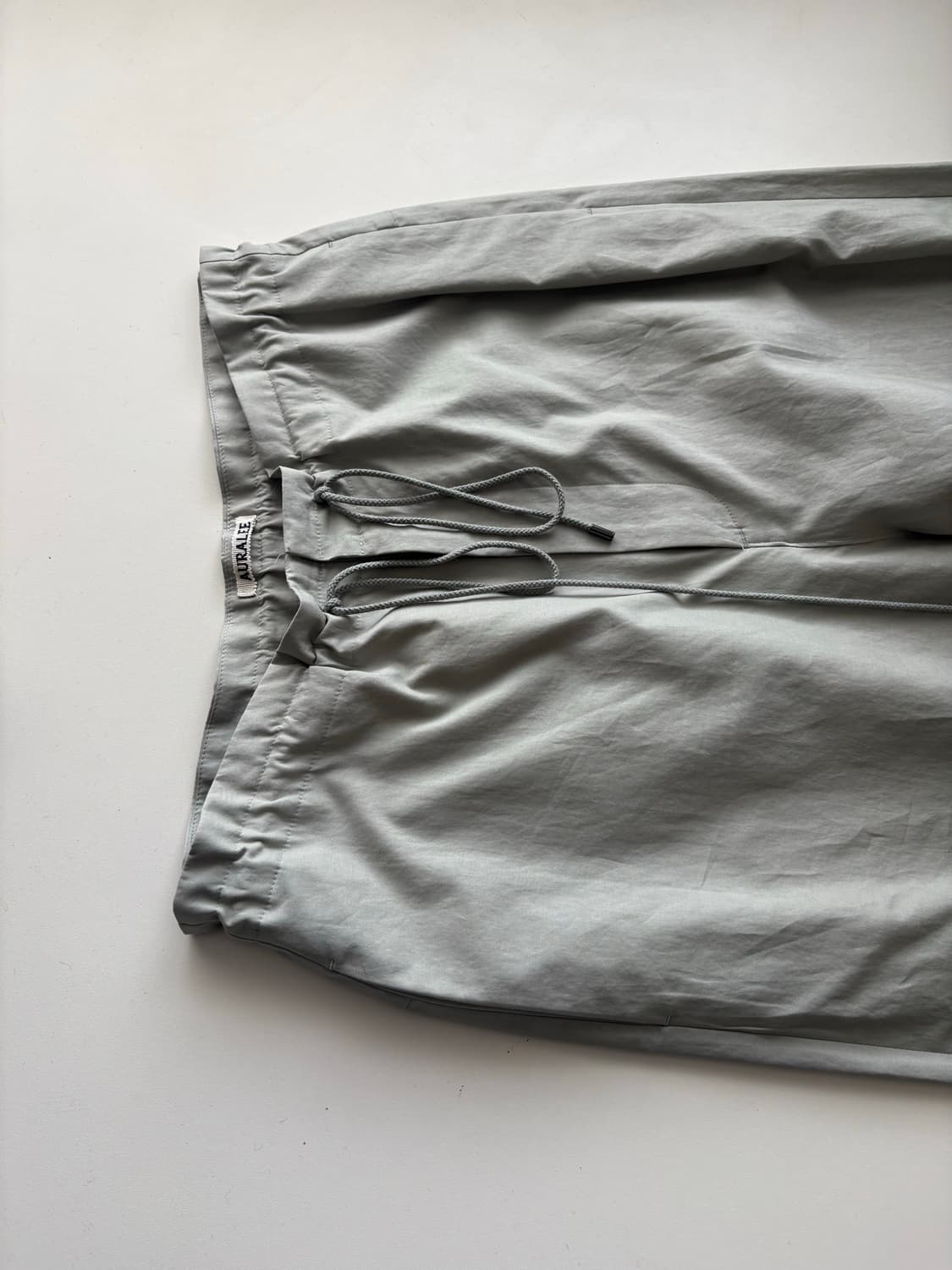 오라리 코튼 릴렉스 와이드 팬츠 상품이미지1