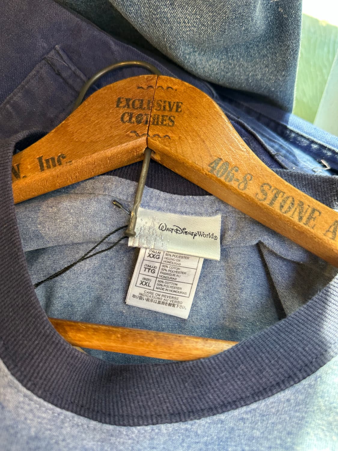 디즈니 미키마우스 프린팅 링거 티셔츠 상품이미지5