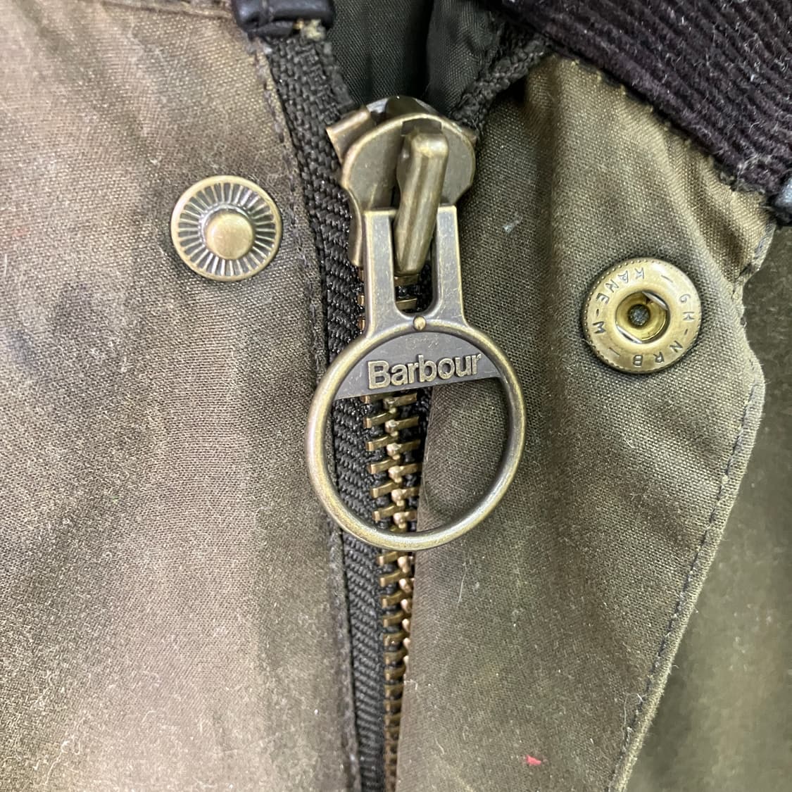 바버 프레스트버리 왁스 자켓 M 상품이미지7