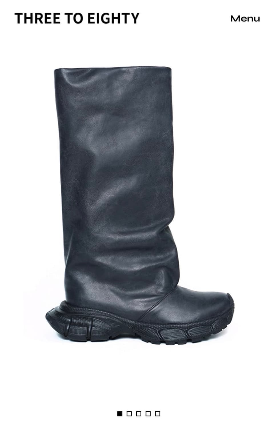 Three to eighty 그런지 부츠 상품이미지1