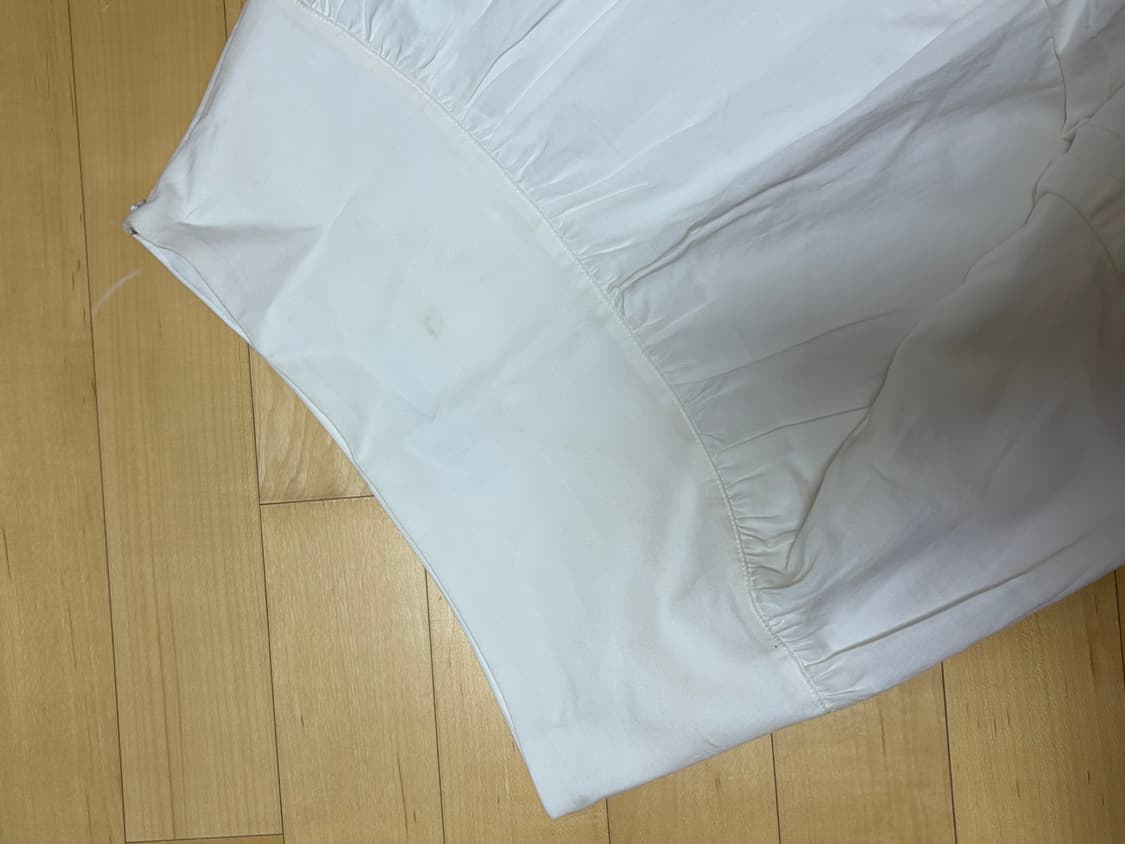 썬번프로젝트 프릴 맥시 스커트 화이트 S 상품이미지4