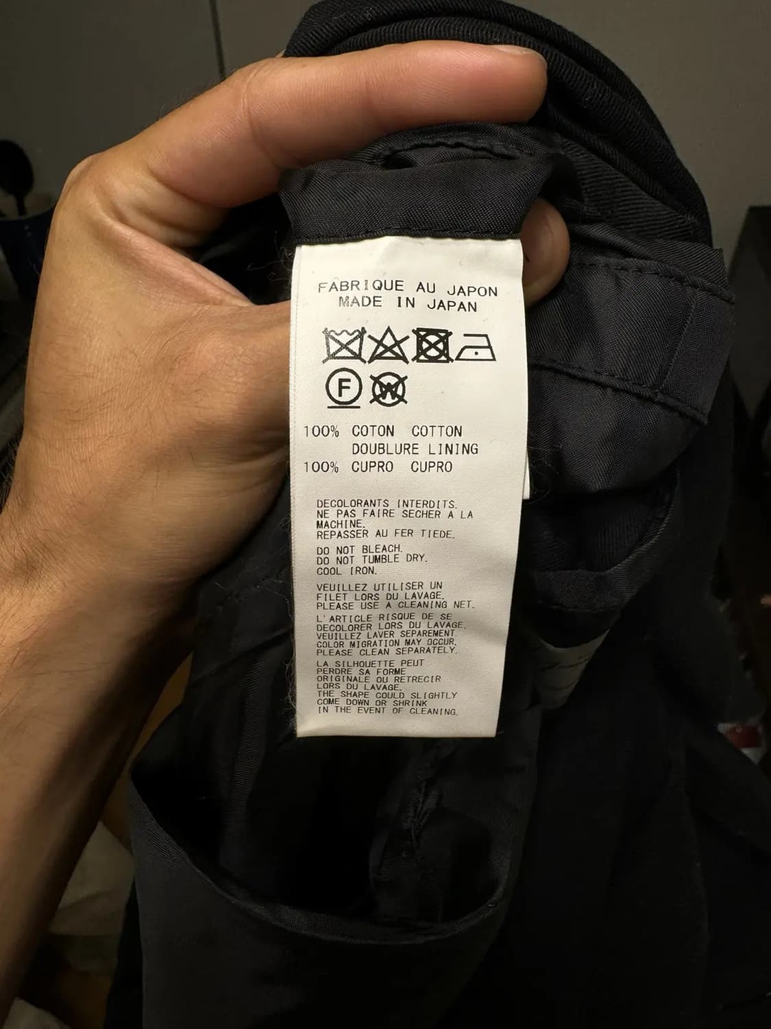 요지 야마모토 뿌르옴므 ss19 블레이저 상품이미지5