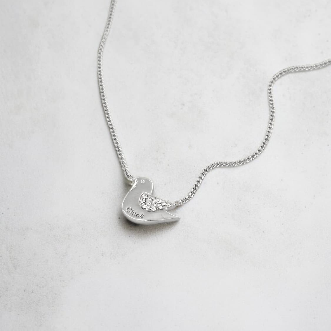 끌로에 파베 버드 목걸이 상품이미지1