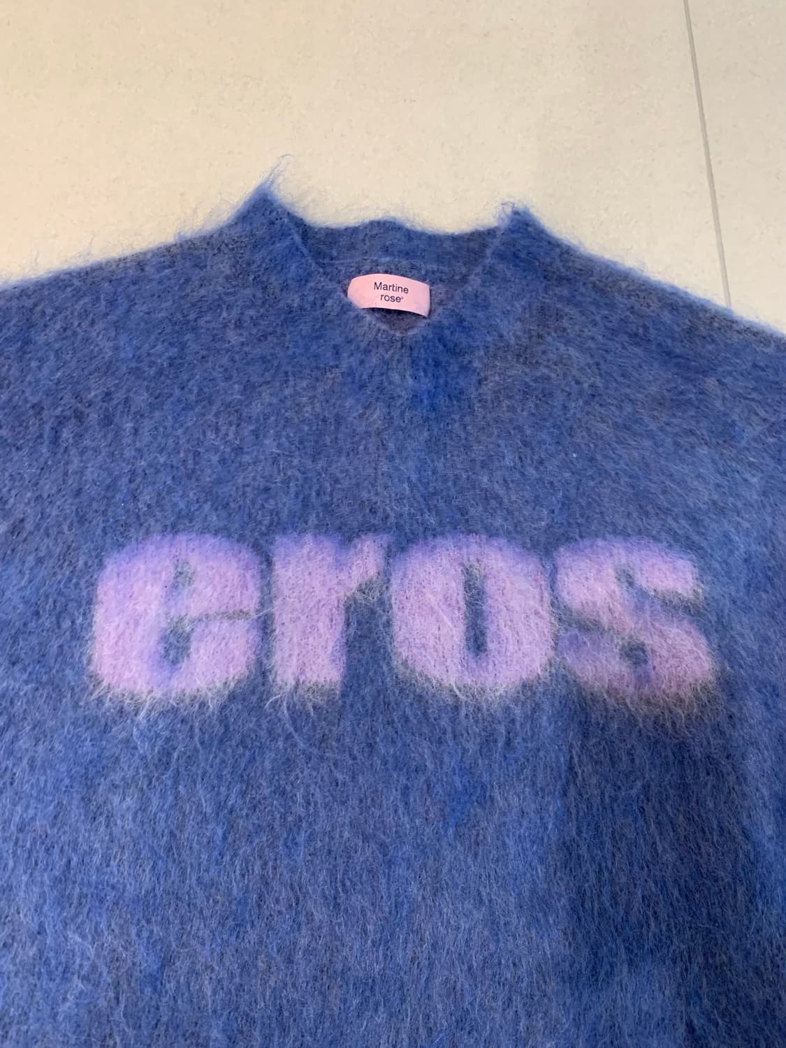 마틴로즈 에로스 모헤어 니트 상품이미지2