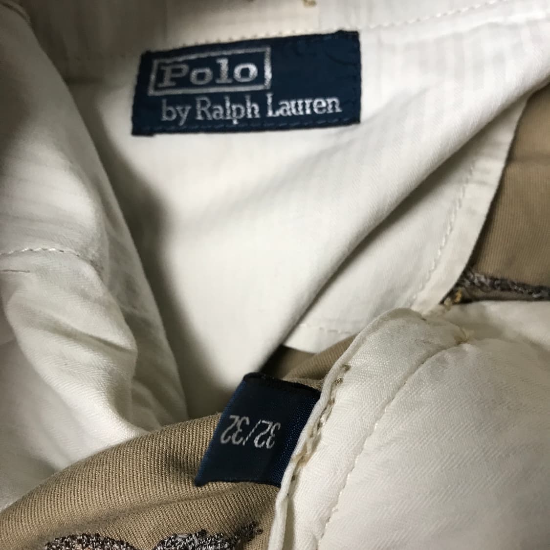 폴로 랄프로렌 멀티 자수 치노 팬츠 베이지 32/32 상품이미지5